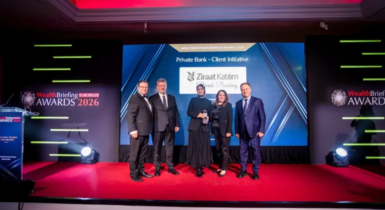 Ziraat Katılım'a Londra'dan "özel bankacılık" ödülü
