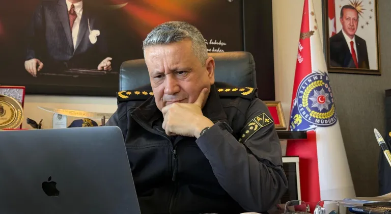 Zonguldak İl Emniyet Müdürü Ergen, AA'nın "Yılın Kareleri" oylamasına katıldı