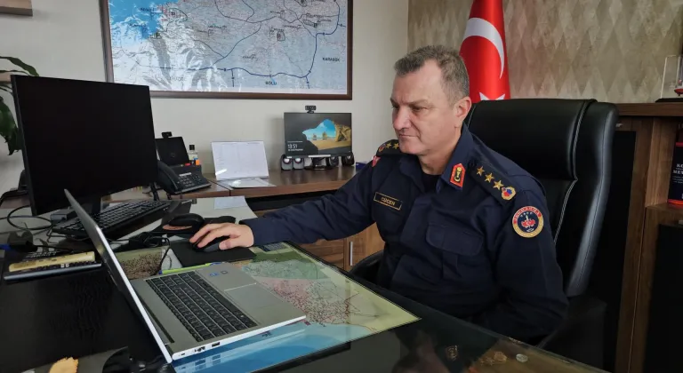 Zonguldak İl Jandarma Komutanı Cücen, AA'nın "Yılın Kareleri" oylamasına katıldı