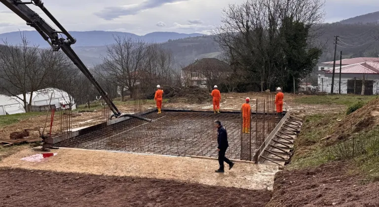 Zonguldak'ta açık cezaevi hükümlüleri cami yapımında görev alacak