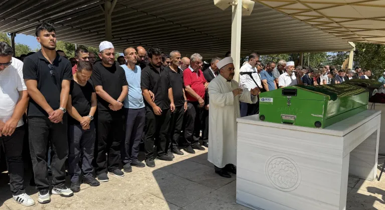 Zonguldak'ta denizde boğulan klasman hakeminin cenazesi defnedildi