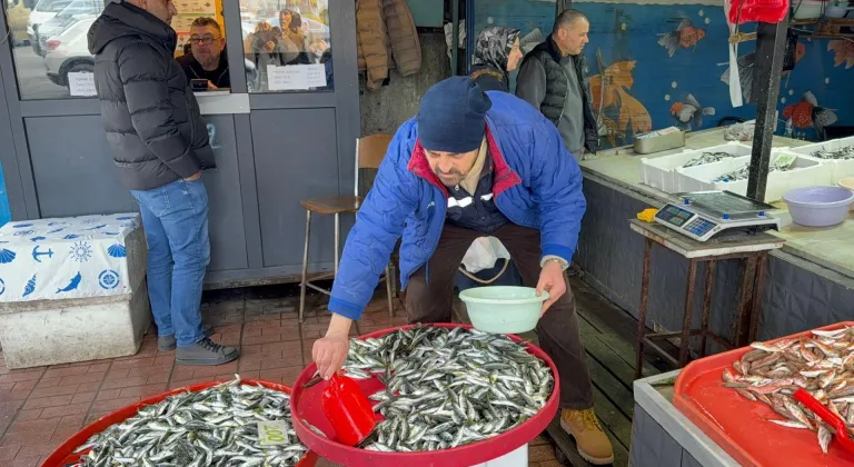 Zonguldak'ta olumsuz hava koşulları balık fiyatlarını artırdı